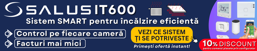 Configurator Salus IT600 - Automatizare sistem incalzire pentru casa inteligenta
