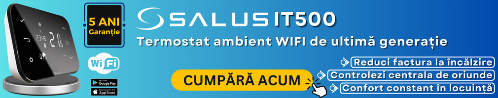 Termostat ambient programabil fara fir Salus IT500 - Cumpara acum - Facturi reduse - Control absolut - Confort constant