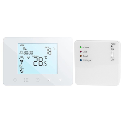 Poza Termostat ambient Auraton Orion SET, fara fir, programabil, control internet Tuya Smart. Poza 20127