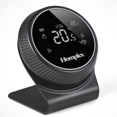 Poza Termostat ambient Homplex NX1, programabil, fara fir, control prin internet - NEGRU. Poza 38