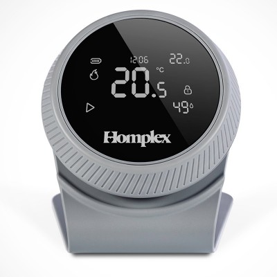 Poza Termostat ambient Homplex NX1, programabil, fara fir, control prin internet - GRI. Poza 49