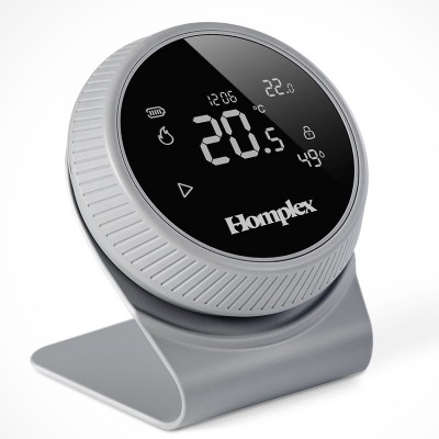 Poza Termostat ambient Homplex NX1, programabil, fara fir, control prin internet - GRI. Poza 50