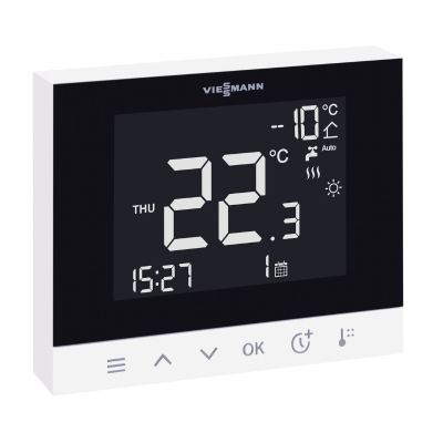 Poza Termostat ambient fara fir Viessmann Vitotrol 100-E modulant. Poza 19005
