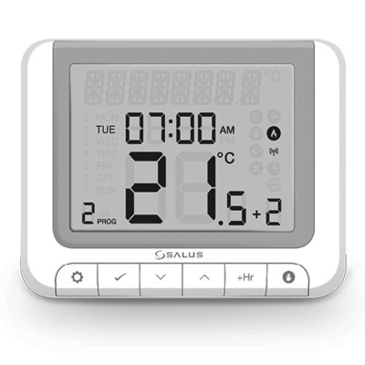Poza Termostat ambient OpenTherm Salus RT520RF, programabil, fara fir. Poza 59