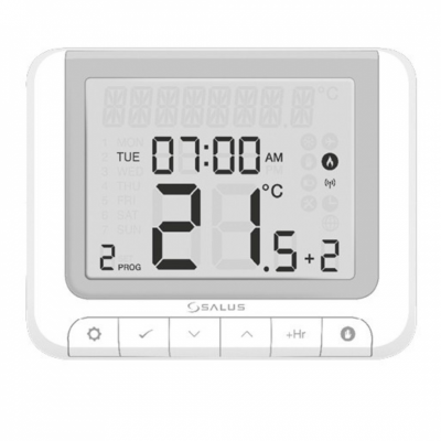 Poza Termostat ambient OpenTherm Salus RT520, programabil, cu fir. Poza 62