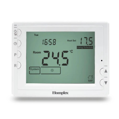 Poza Termostat ambiental programabil cu radiofrecventa (wireless) Homplex DG 909 RF. Poza 18506