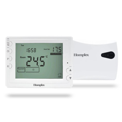 Poza Termostat ambiental programabil cu radiofrecventa (wireless) Homplex DG 909 RF. Poza 18507