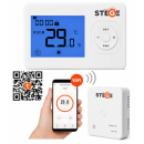 Termostat ambient Stege WT200 WIFI, fara fir, programabil